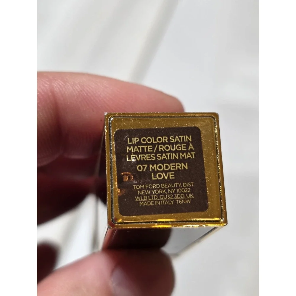 Tom Ford Lip Color Satin Matte 07 Modern Love .11oz New Boxed